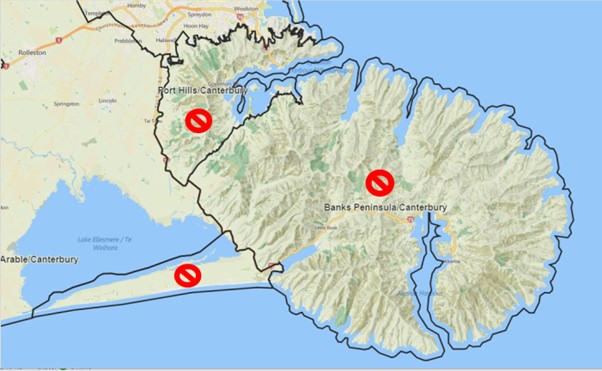 Fireworks banned on Port Hills, Banks Peninsula and Kaitorete Spit this summer icon