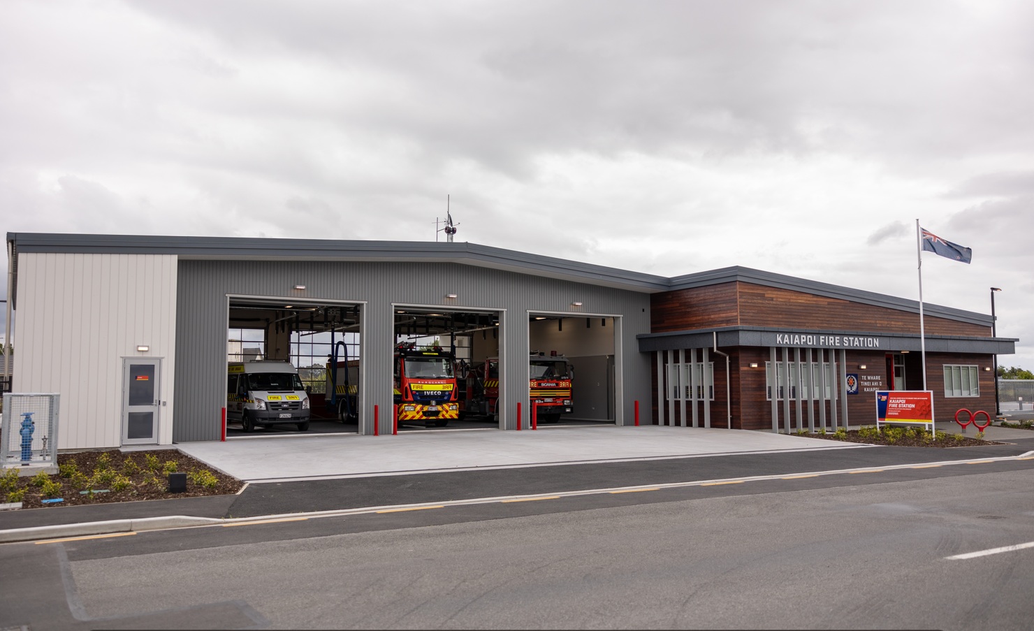 Kaiapoi's new fire station officially opened icon