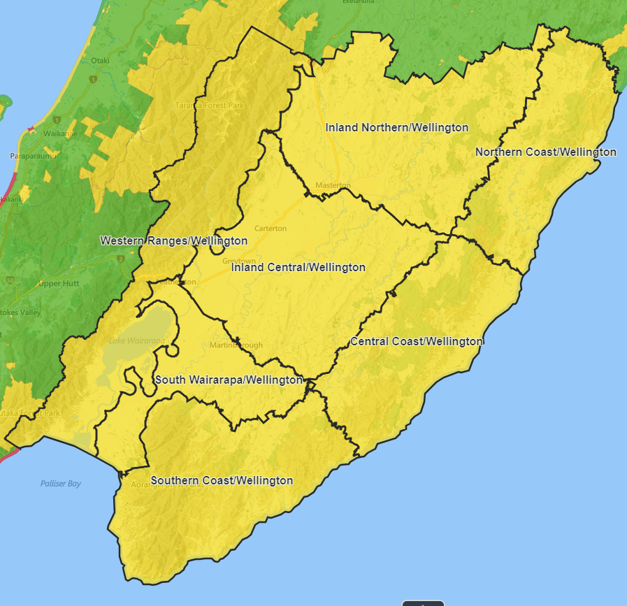 Outdoor fires banned in coastal Wairarapa from Friday icon